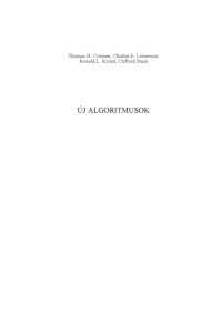 cover of the book Új algoritmusok