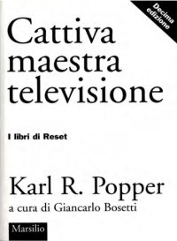 cover of the book Cattiva maestra televisione