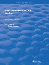 cover of the book Instrumental Data for Drug Analysis, Second Edition: Volume I