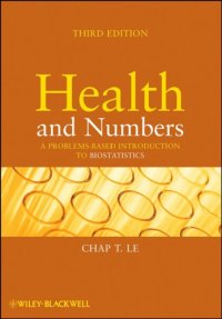 cover of the book Health and Numbers: a Problems-Based Introduction to Biostatistics