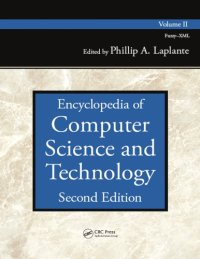 cover of the book Encyclopedia of Computer Science and Technology, Second Edition Volume II