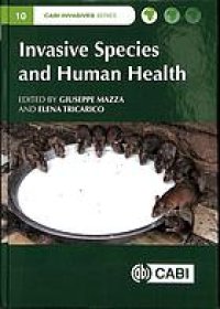 cover of the book Invasive species and human health