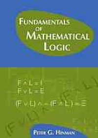 cover of the book Fundamentals of mathematical logic