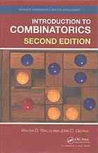 cover of the book Introduction to combinatorics