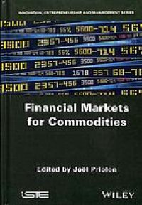 cover of the book FINANCIAL MARKETS FOR COMMODITIES