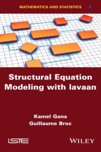 cover of the book Structural equation modeling with Lavaan