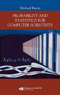 cover of the book Probability and statistics for computer scientists