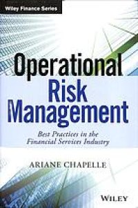 cover of the book Operational risk management: best practices in the financial services industry