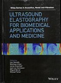 cover of the book Ultrasound elastography for biomedical applications and medicine