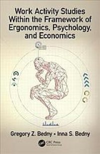 cover of the book Work activity studies within the framework of ergonomics, psychology, and economics