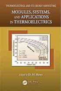 cover of the book Thermoelectrics and its energy harvesting. Modules, systems, and applications in thermoelectrics