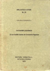 cover of the book Catehism legionar