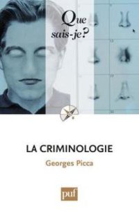 cover of the book La criminologie