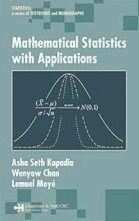 cover of the book Mathematical statistics with applications