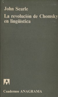 cover of the book La revolución de Chomsky en lingüística