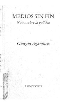 cover of the book Medios sin fin: Notas sobre la política