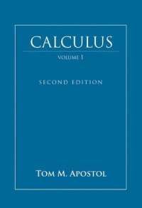 cover of the book Calculus, Volume 1: One-Variable Calculus with an Introduction to Linear Algebra