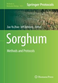 cover of the book Sorghum: Methods and Protocols