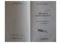 cover of the book Dreapta Românească