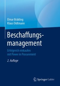 cover of the book Beschaffungsmanagement: Erfolgreich einkaufen mit Power in Procurement