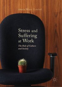 cover of the book Stress and Suffering at Work: The Role of Culture and Society