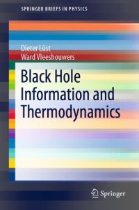 cover of the book Black Hole Information and Thermodynamics