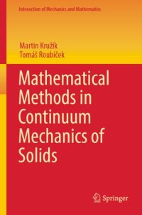 cover of the book Mathematical Methods in Continuum Mechanics of Solids