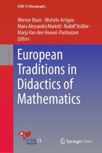 cover of the book European Traditions in Didactics of Mathematics