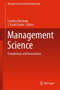 cover of the book Management Science: Foundations and Innovations