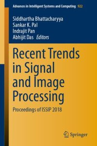 cover of the book Recent Trends in Signal and Image Processing: Proceedings of ISSIP 2018