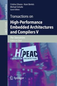 cover of the book Transactions on High-Performance Embedded Architectures and Compilers V