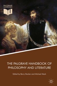 cover of the book The Palgrave Handbook of Philosophy and Literature