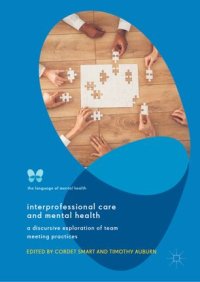 cover of the book Interprofessional Care and Mental Health: A Discursive Exploration of Team Meeting Practices