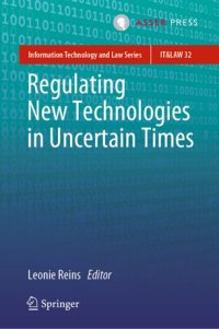 cover of the book Regulating New Technologies in Uncertain Times