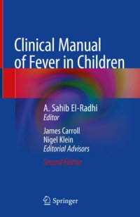 cover of the book Clinical Manual of Fever in Children