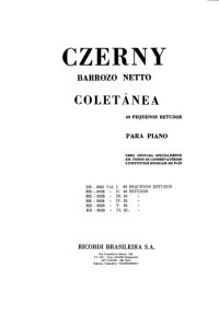 cover of the book Coletânea - 60 pequenos estudos para piano