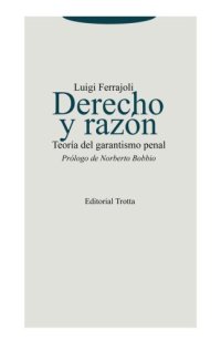 cover of the book Derecho y razón Teoría del garantismo penal