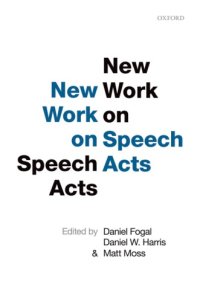 cover of the book New Work on Speech Acts