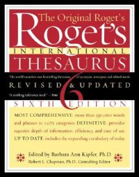 cover of the book Roget’s International Thesaurus