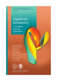 cover of the book Algebraic geometry. A problem solving approach