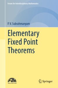 cover of the book Elementary fixed point theorems