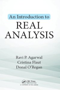 cover of the book An introduction to real analysis