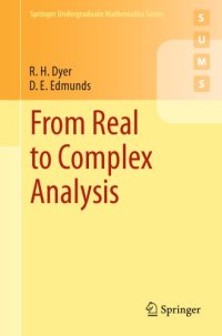 cover of the book From real to complex analysis