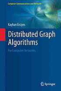 cover of the book Distributed graph algorithms for computer networks