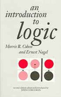 cover of the book An introduction to logic