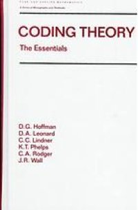 cover of the book Coding theory: the essentials