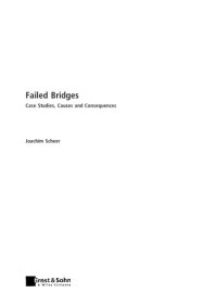 cover of the book Failed Bridges: Case Studies, Causes and Consequences