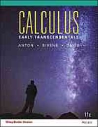 cover of the book Calculus: early transcendentals