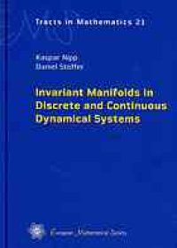 cover of the book Invariant manifolds in discrete and continuous dynamical systems