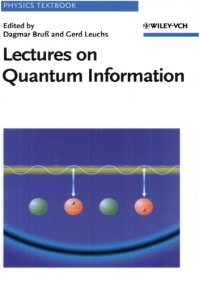 cover of the book Lectures on quantum information